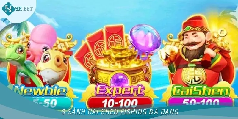 3 sảnh bắn cá phù hợp với mọi cấp độ