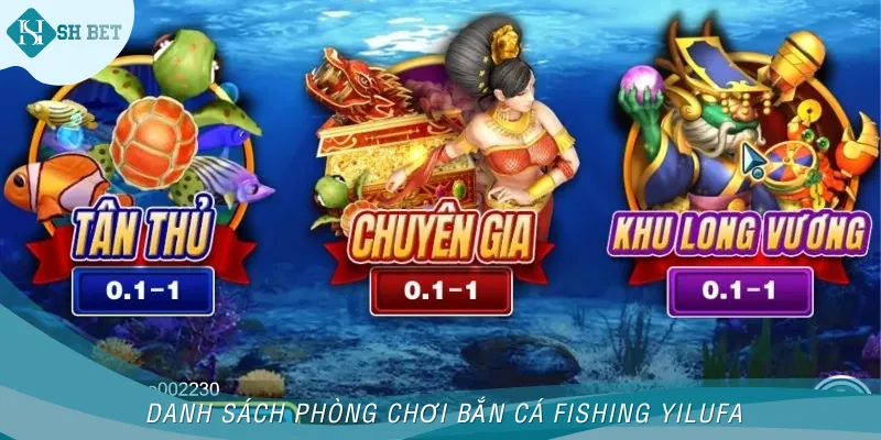 Chế độ phòng chơi ở Fishing Yilufa