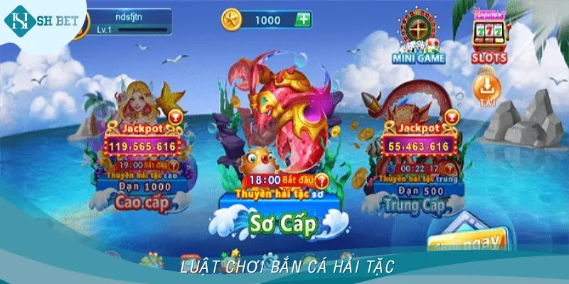 Luật chơi bắn cá chi tiết