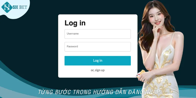 Hướng dẫn đăng nhập từng bước chi tiết nhất