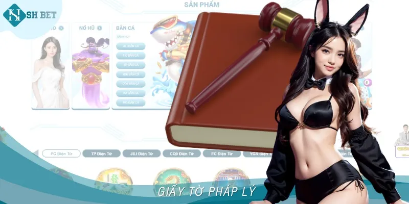 Các giấy tờ pháp lý khẳng định cho tính uy tín - minh bạch của SHBET