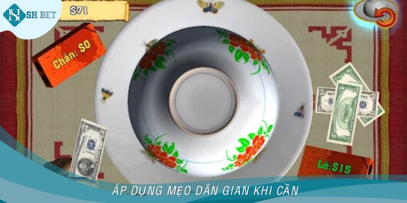 Áp dụng mẹo dân gian khi cần